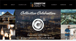 Desktop Screenshot of cornerstonechurchwirral.org
